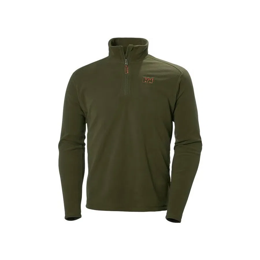 Детская флисовая куртка с полузамком Junior Rider 1/2 Zip Helly Hansen, Хаки