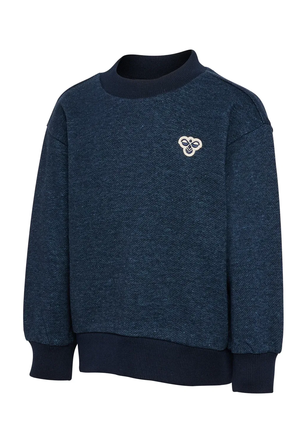 Hmlmini свободная толстовка с круглым вырезом и принтом пчелы, унисекс Hummel, Dress Blues — фото 4
