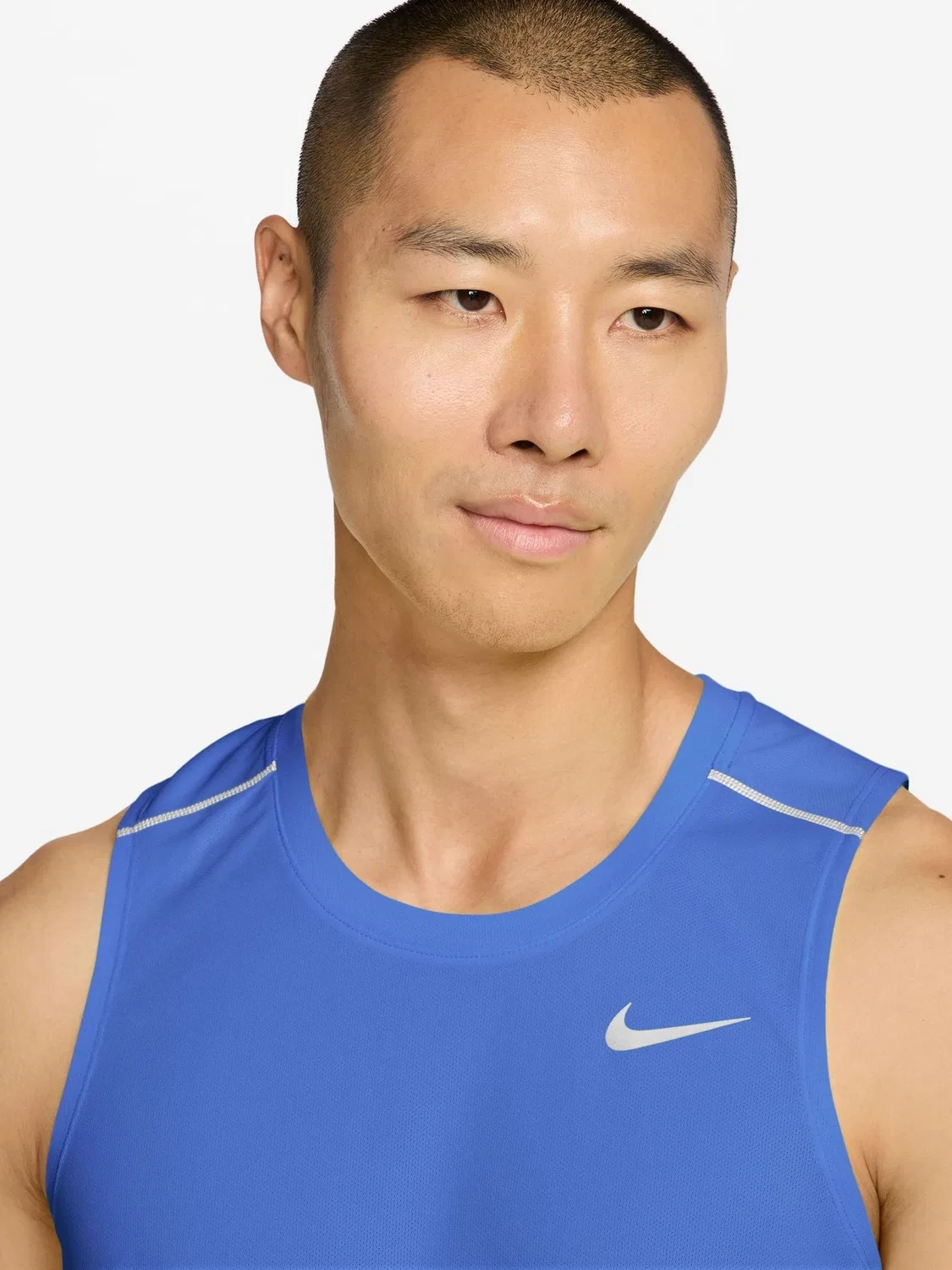 Жилет беговой Nike Miler Dri-FIT, Royal Pulse Blue — фото 3
