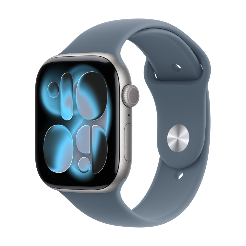 

Умные часы Apple Watch Series 11 (GPS), 46 мм, Space Gray Aluminum Case/Anchor Blue Sport Band - M/L, Серый, Умные часы Apple Watch Series 11 (GPS), 46 мм, Space Gray Aluminum Case/Anchor Blue Sport Band - M/L
