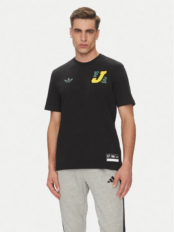 Футболка regular fit Jamaica Adidas, черный