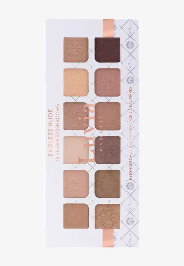 Палетка теней 12 оттенков Endless Nude Shades Vol.1, Luvia Cosmetics, 14.4 г