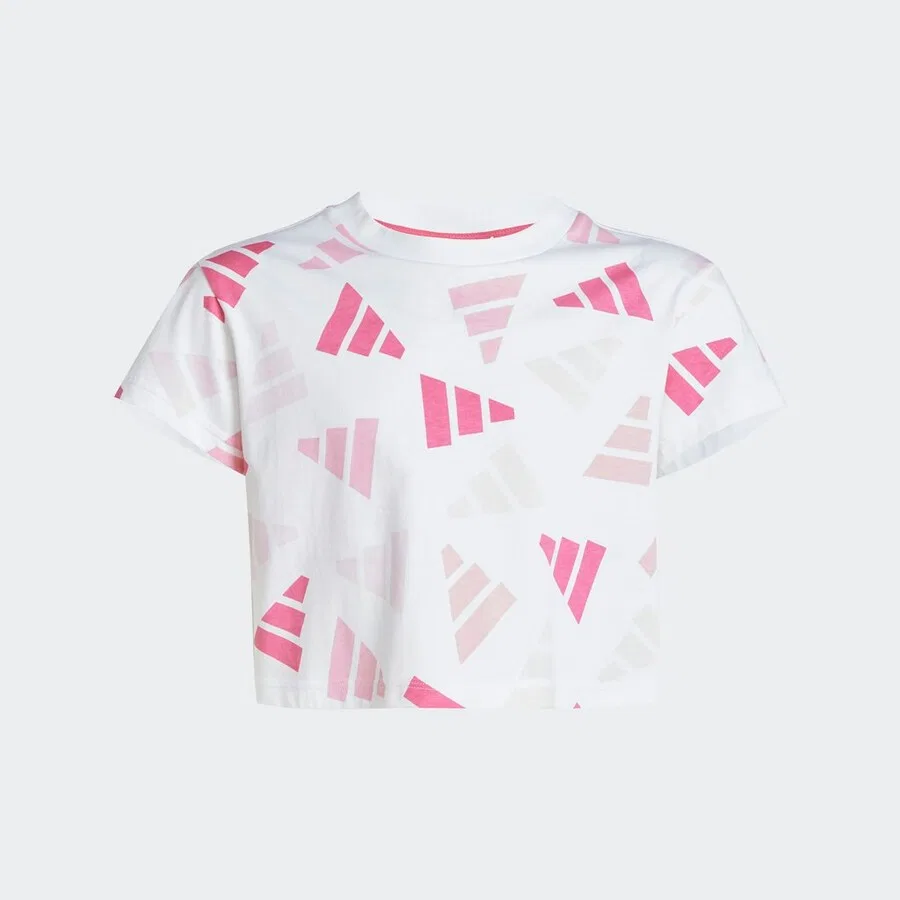 Футболка 'Seasonal Essentials Celebration' белого цвета Adidas Sportswear