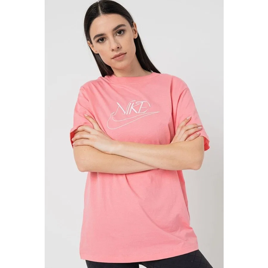 Футболка женская с принтом Nike Sportswear Tee, Nike, Розовый — фото 2