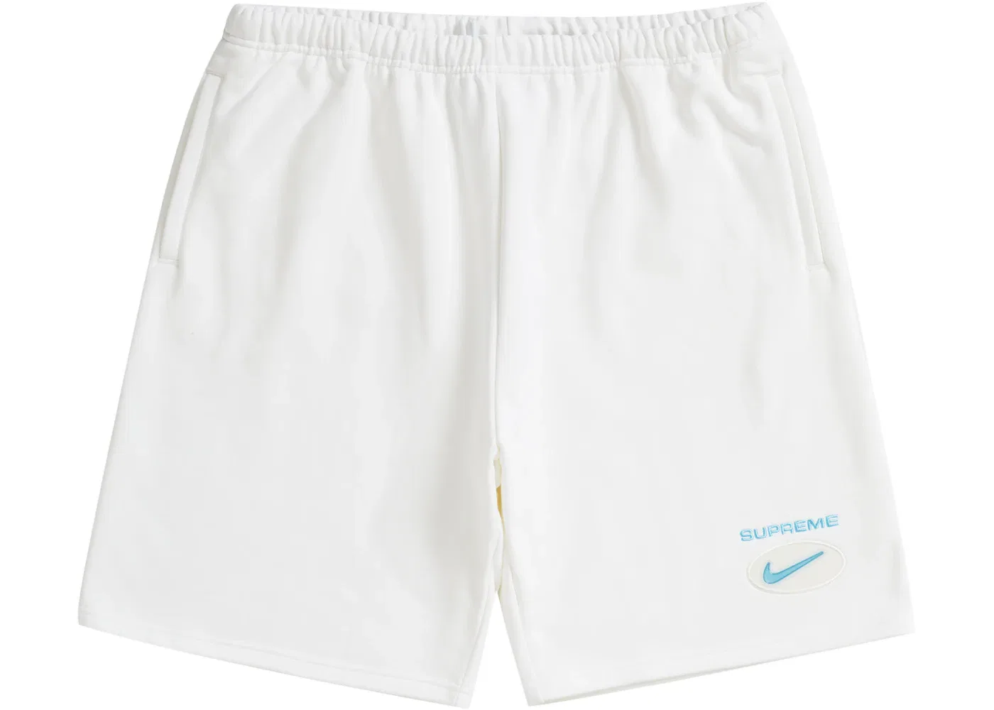 Мужские шорты с принтом Sweatshort Supreme, White