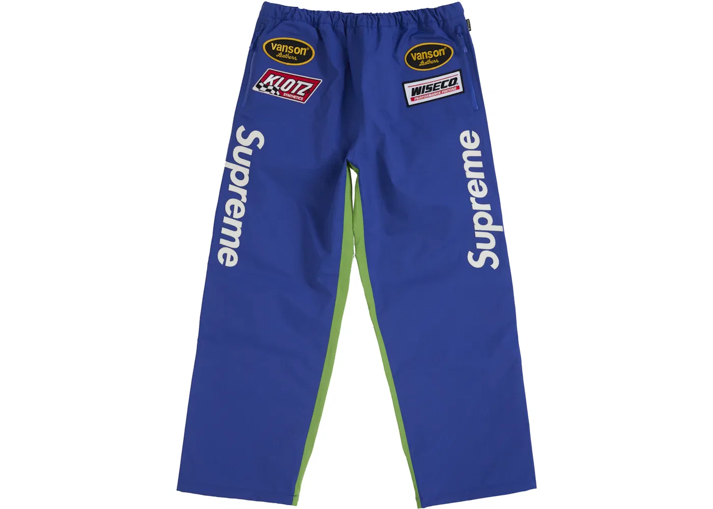 Мужские штаны из кожи с мембраной GORE-TEX Supreme Vanson Leathers, Royal