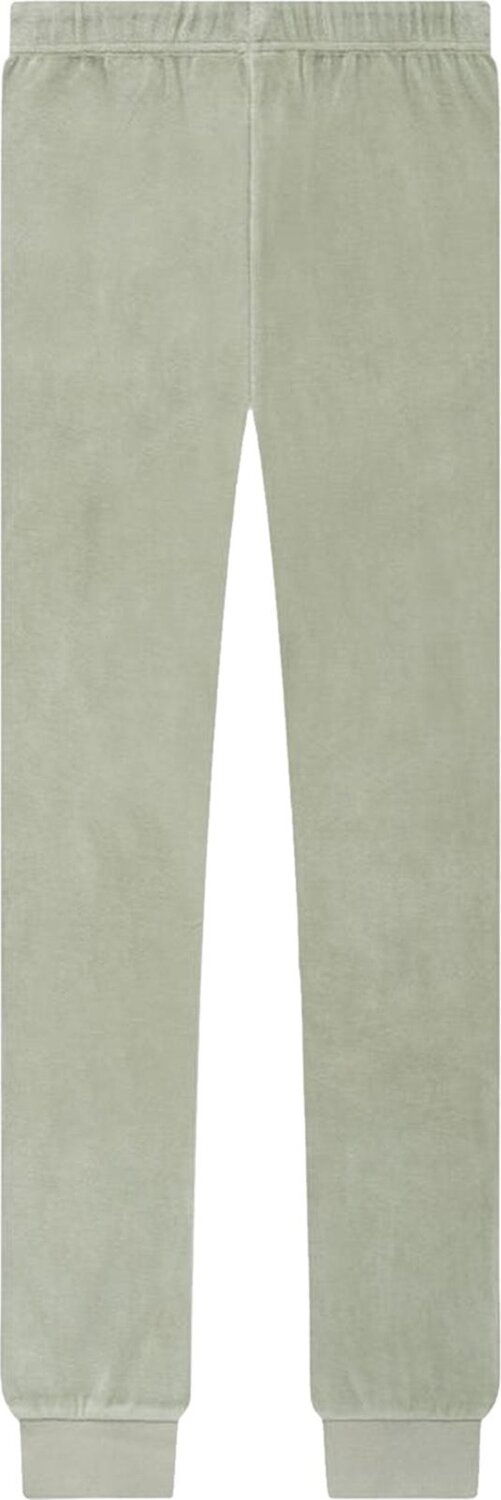 Брюки Fear of God Essentials Velour Pant 'Seafoam', зеленый — фото 3