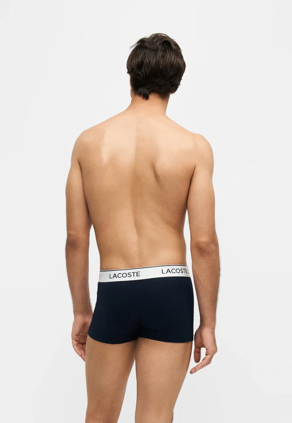 3 шт. - трусы Lacoste, Navy Blue — фото 3