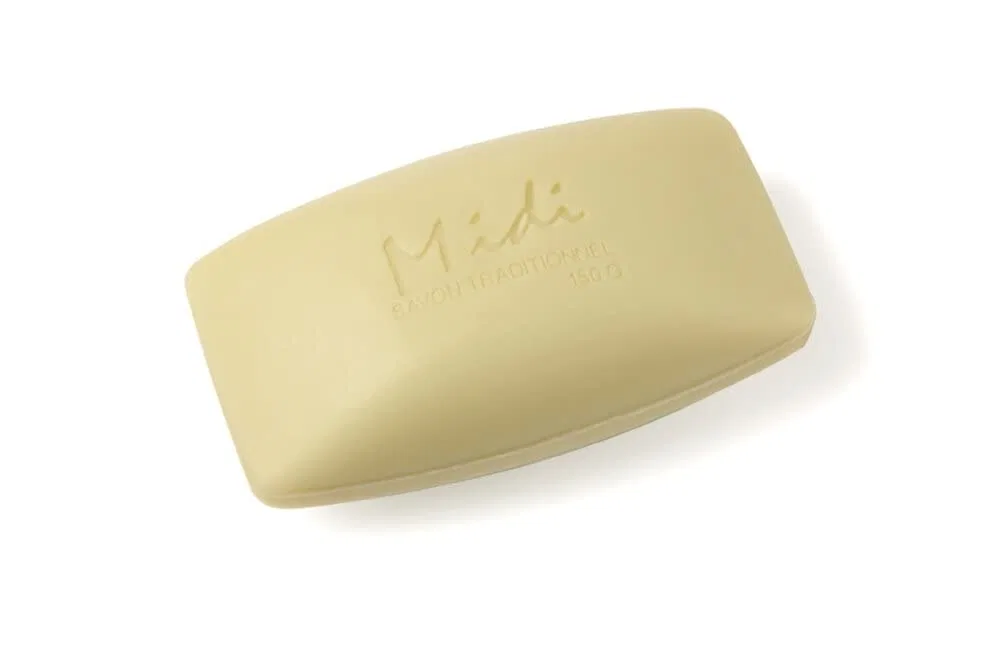 Твердое мыло Оливковое с маслом лавандина Savon du Midi, 3 x 150 г, 450 г