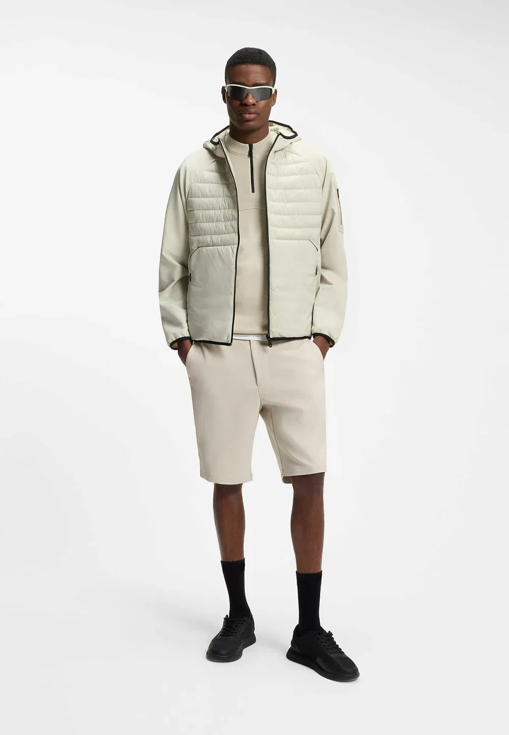 J_Urbanex гибридная куртка HD - легкая куртка Boss, Light Beige Two — фото 2