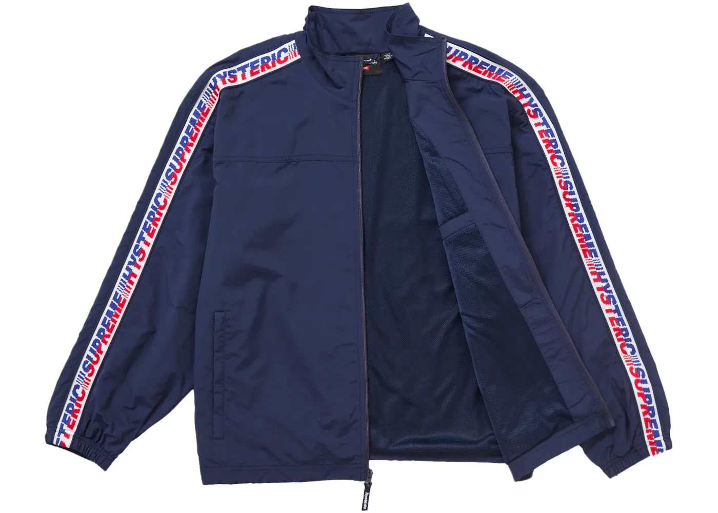 Мужская куртка с принтом Supreme Hysteric Glamour Track Jacket, Navy — фото 2