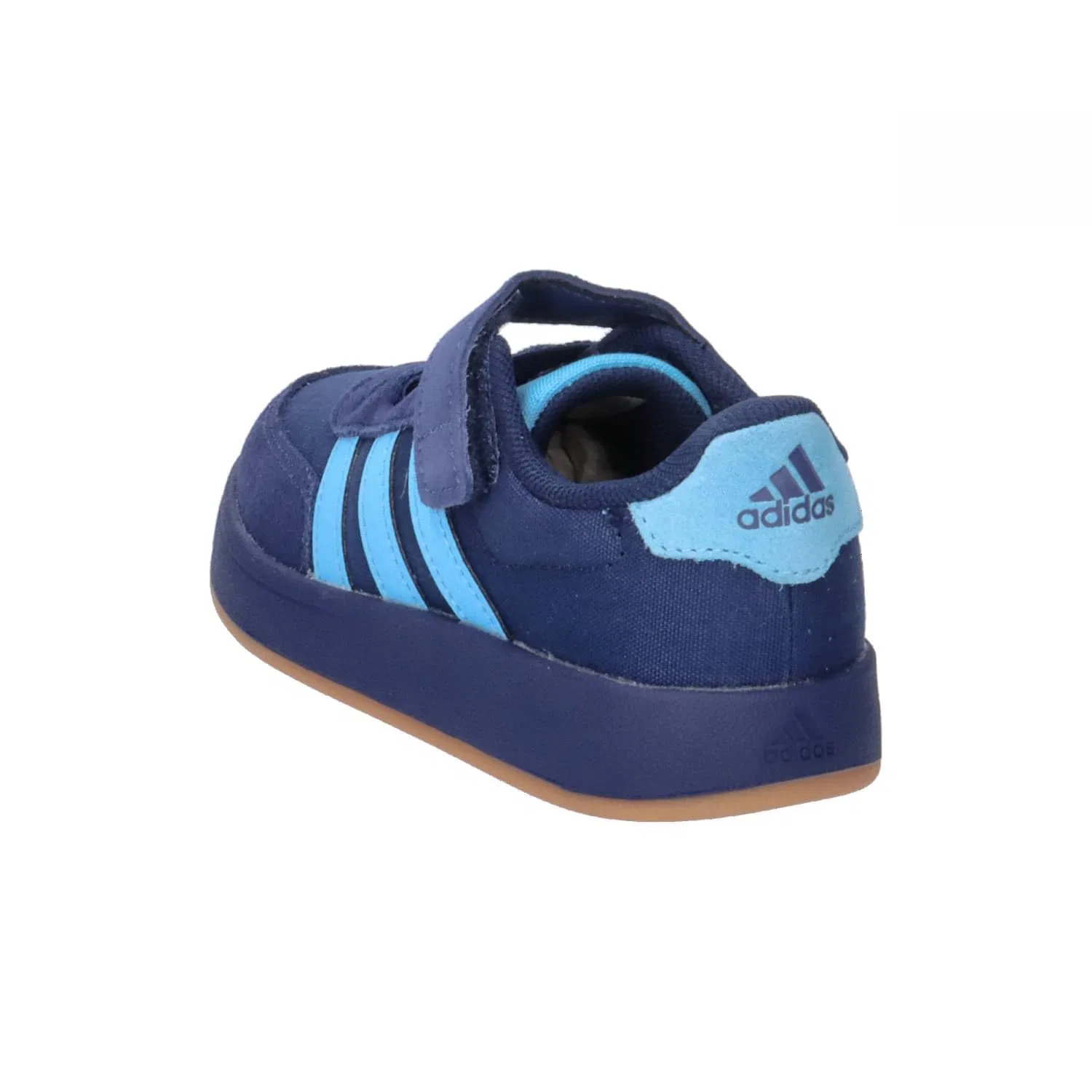 Детские кроссовки для мальчиков с шнуровкой-резинкой Breaknet 2.0 Shoes Kids Adidas, Legendary Ink — фото 4