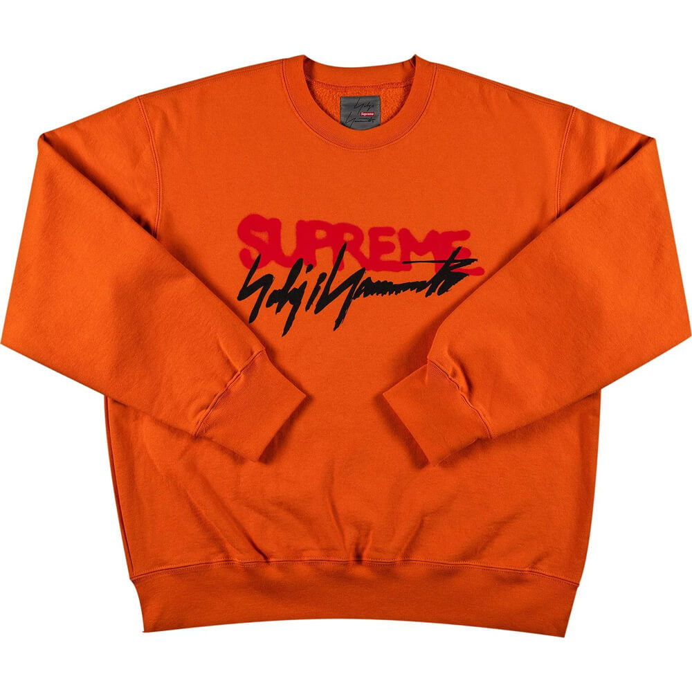 

Свитшот Supreme Yohji Yamamoto, оранжевый
