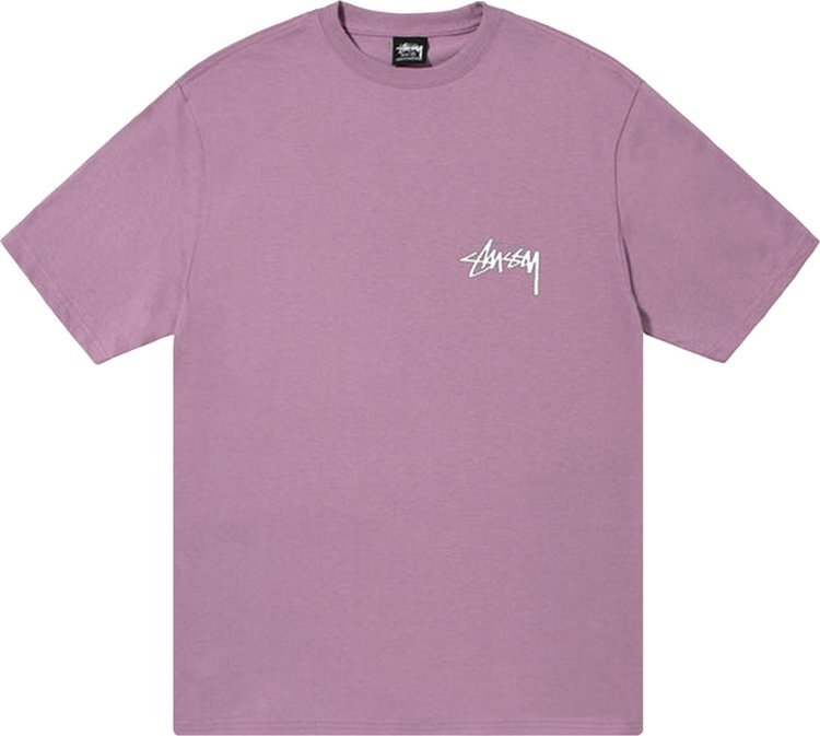 

Футболка Stussy One World Tee 'Orchid', фиолетовый