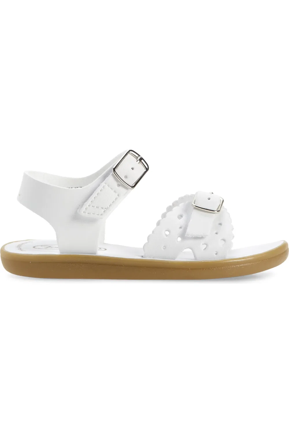 Сандалии детские водонепроницаемые Eco-Ariel Footmates, White Micro — фото 3