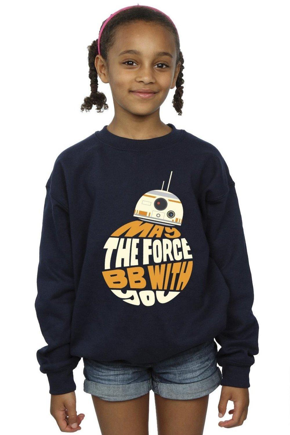 

Толстовка May The Force BB8 Star Wars, темно-синий