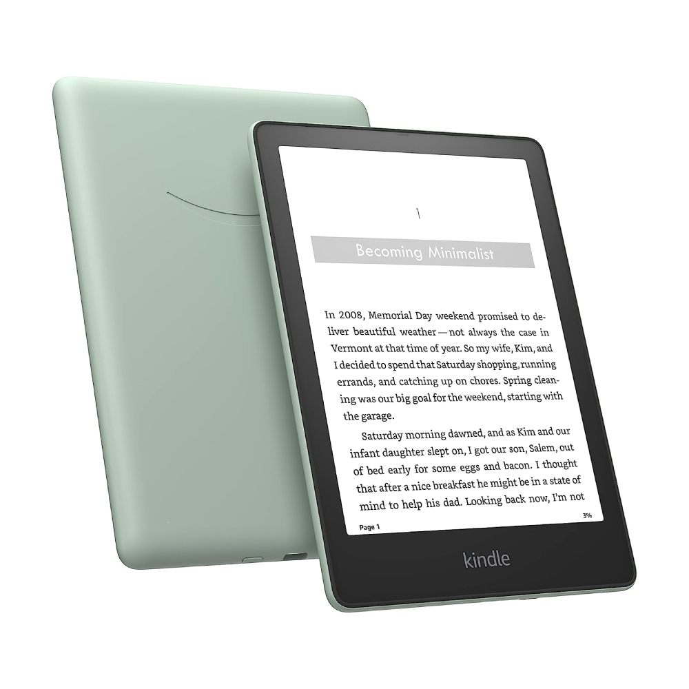 

Электронная книга Amazon Kindle Paperwhite Signature Edition, 6.8", 32 ГБ, WIFI, зеленый