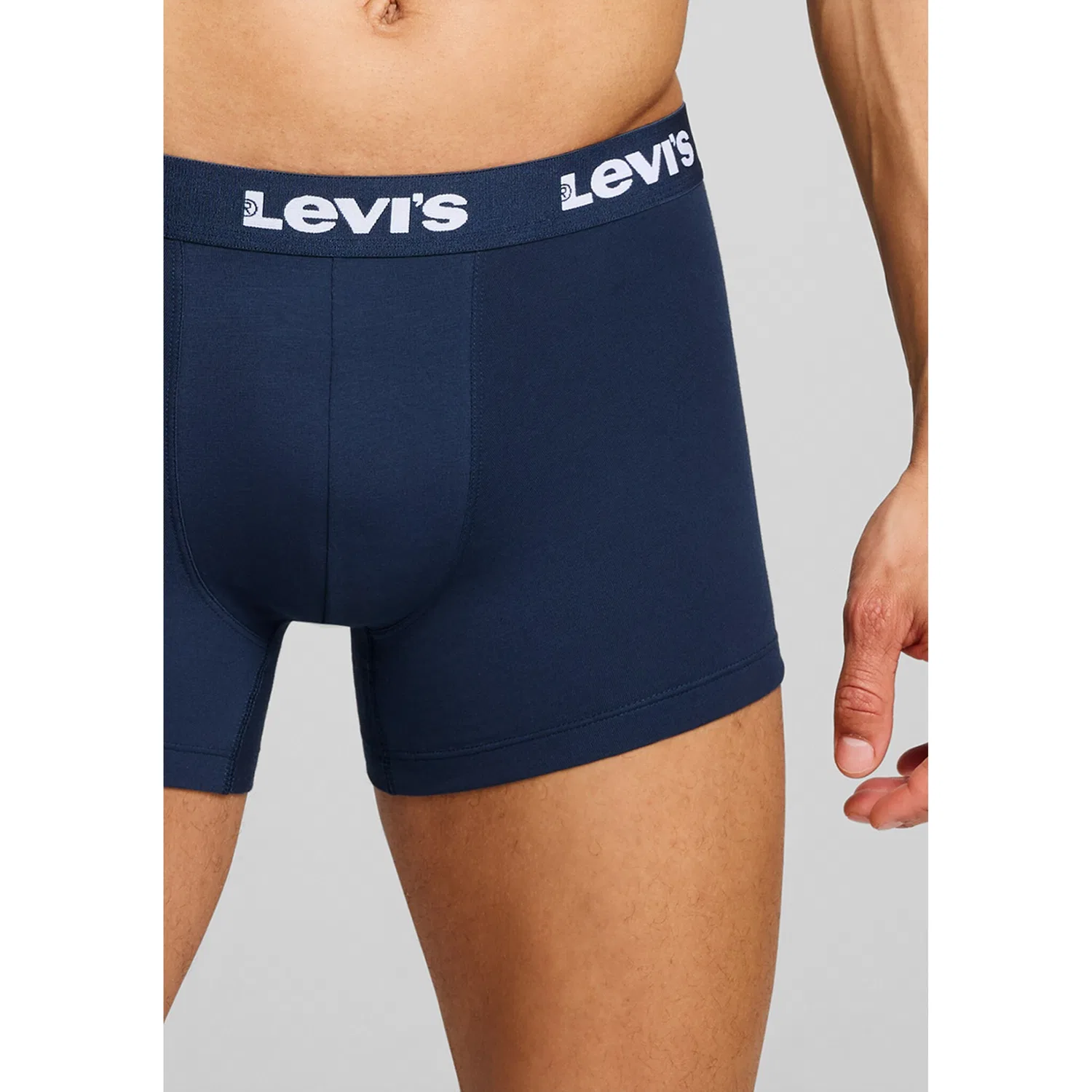 Мужские боксеры с логотипом Levi's, Navy — фото 4