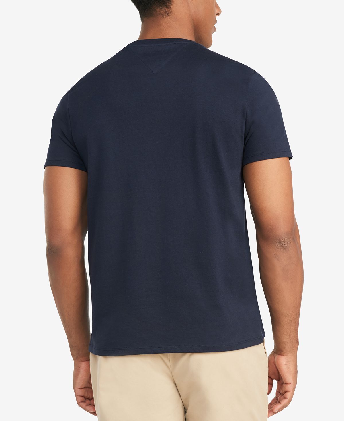 Мужская футболка big & tall tommy с круглым вырезом и карманами Tommy Hilfiger, мульти — фото 3