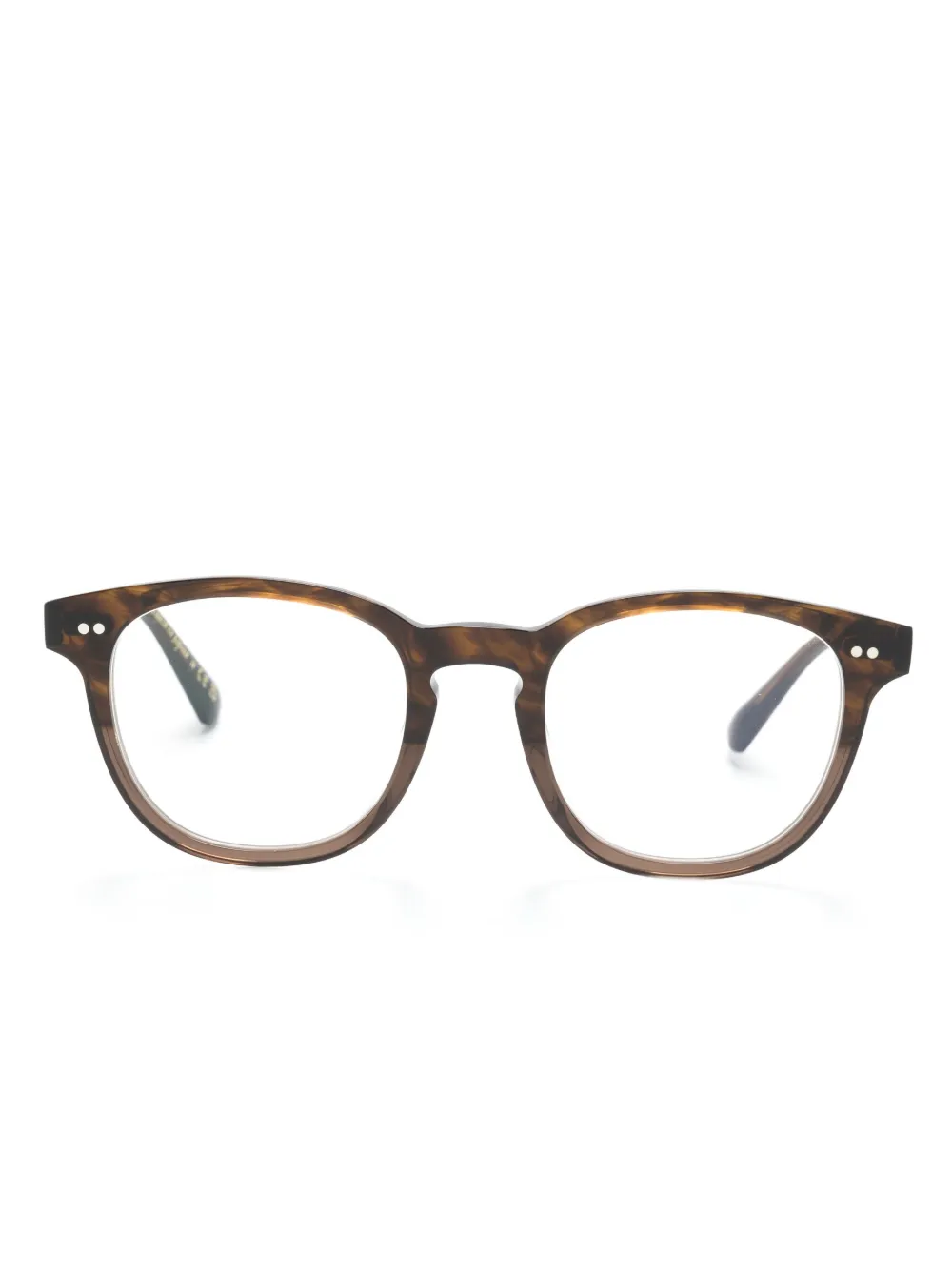 

Очки Kisho в квадратной оправе Oliver Peoples, коричневый
