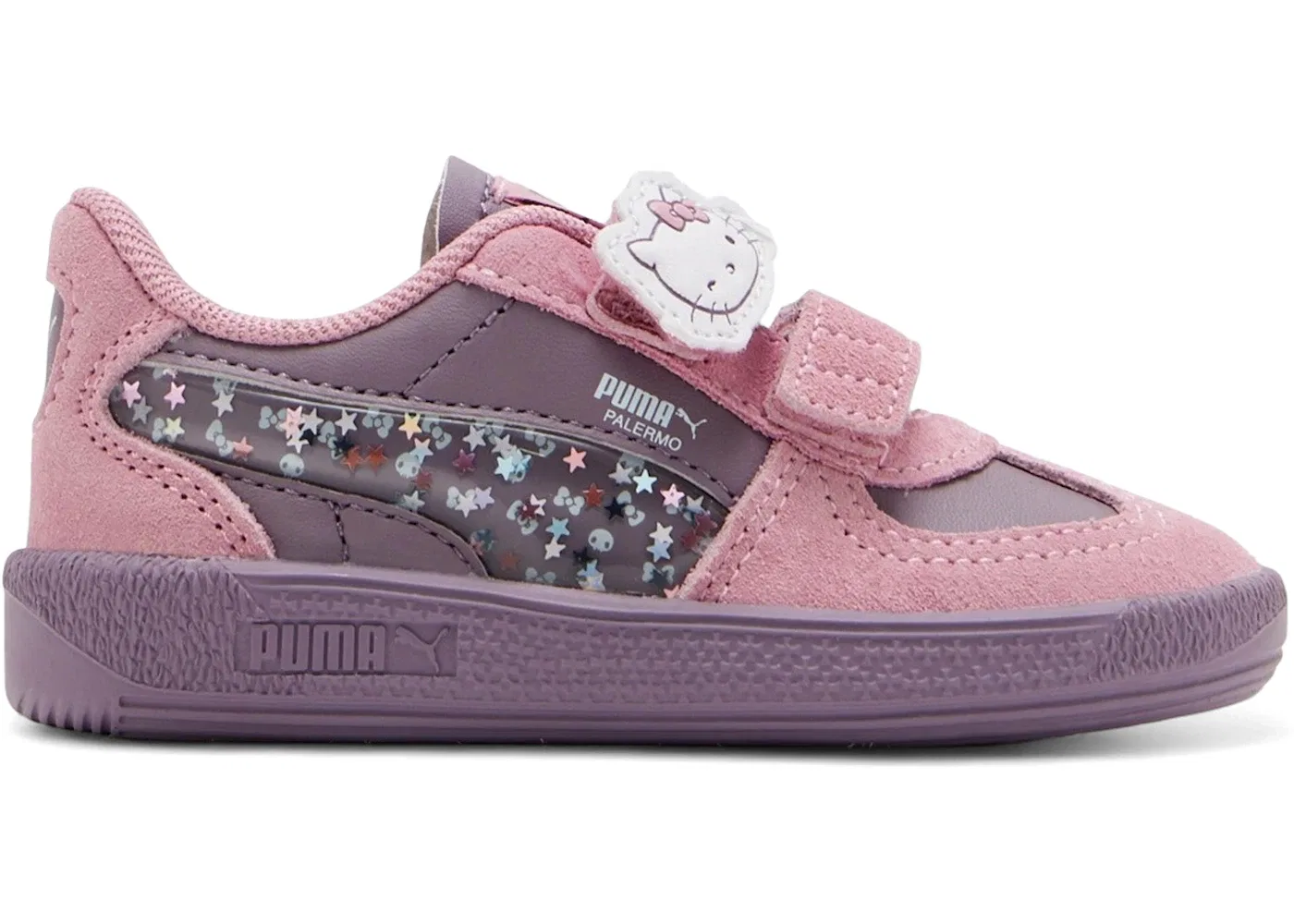 Детские кроссовки для активного отдыха Puma Palermo Puma, Plum Jam/Poised Pink