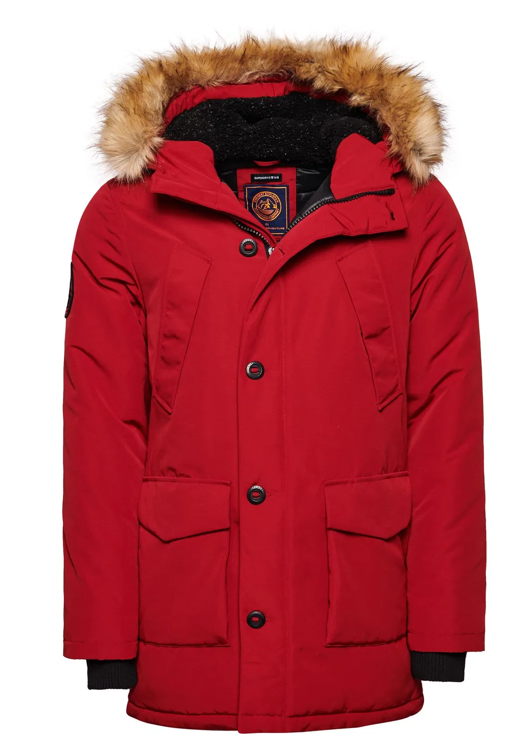 Мужское пальто с утеплителем Vintage Everest Superdry, 2-Intense Red