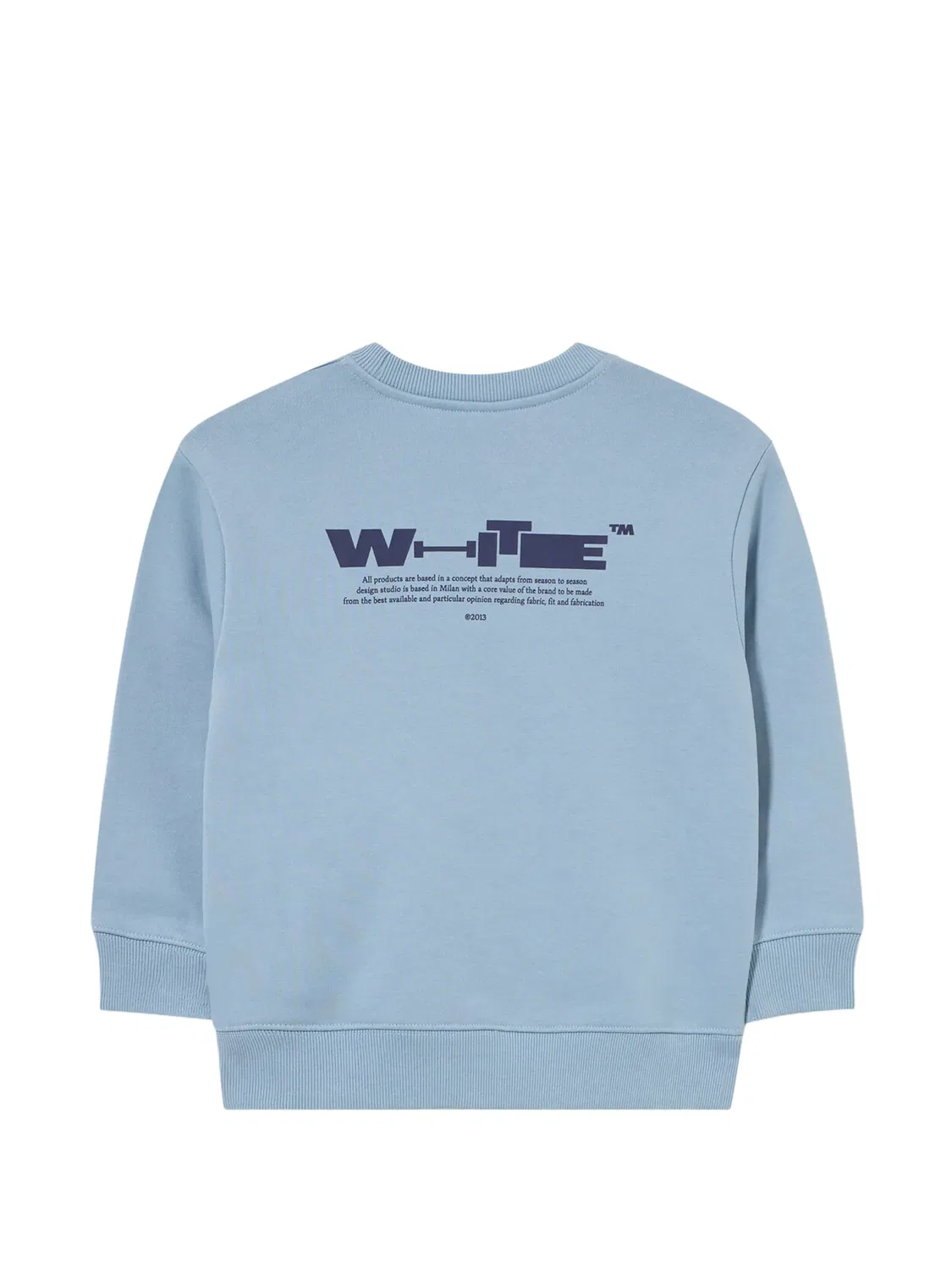 OFF-WHITE Свитшот Arrows синий — фото 2