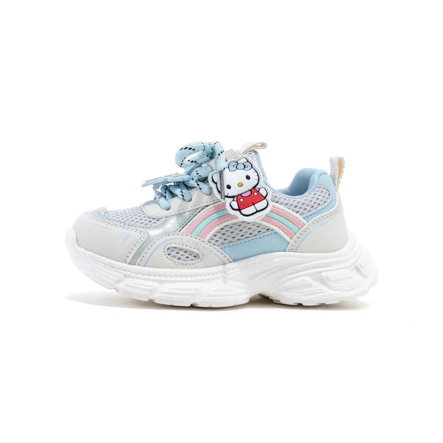 Детские уличные кроссовки с принтом Hello Kitty Sanrio, Blue