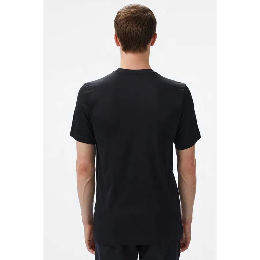 Футболка с длинным рукавом Chicago Bulls NBA SS Crew Black Nike, Черный — фото 3