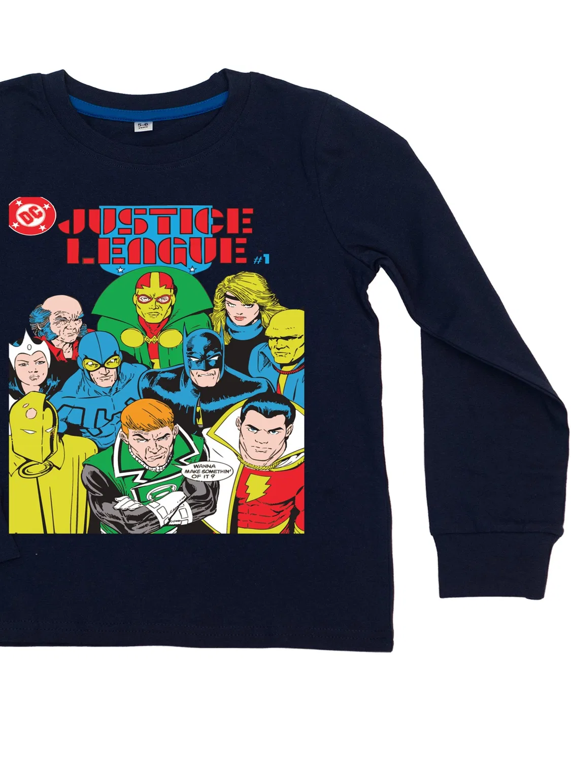 Пижама DC Comics Justice League Brands In, синий — фото 2