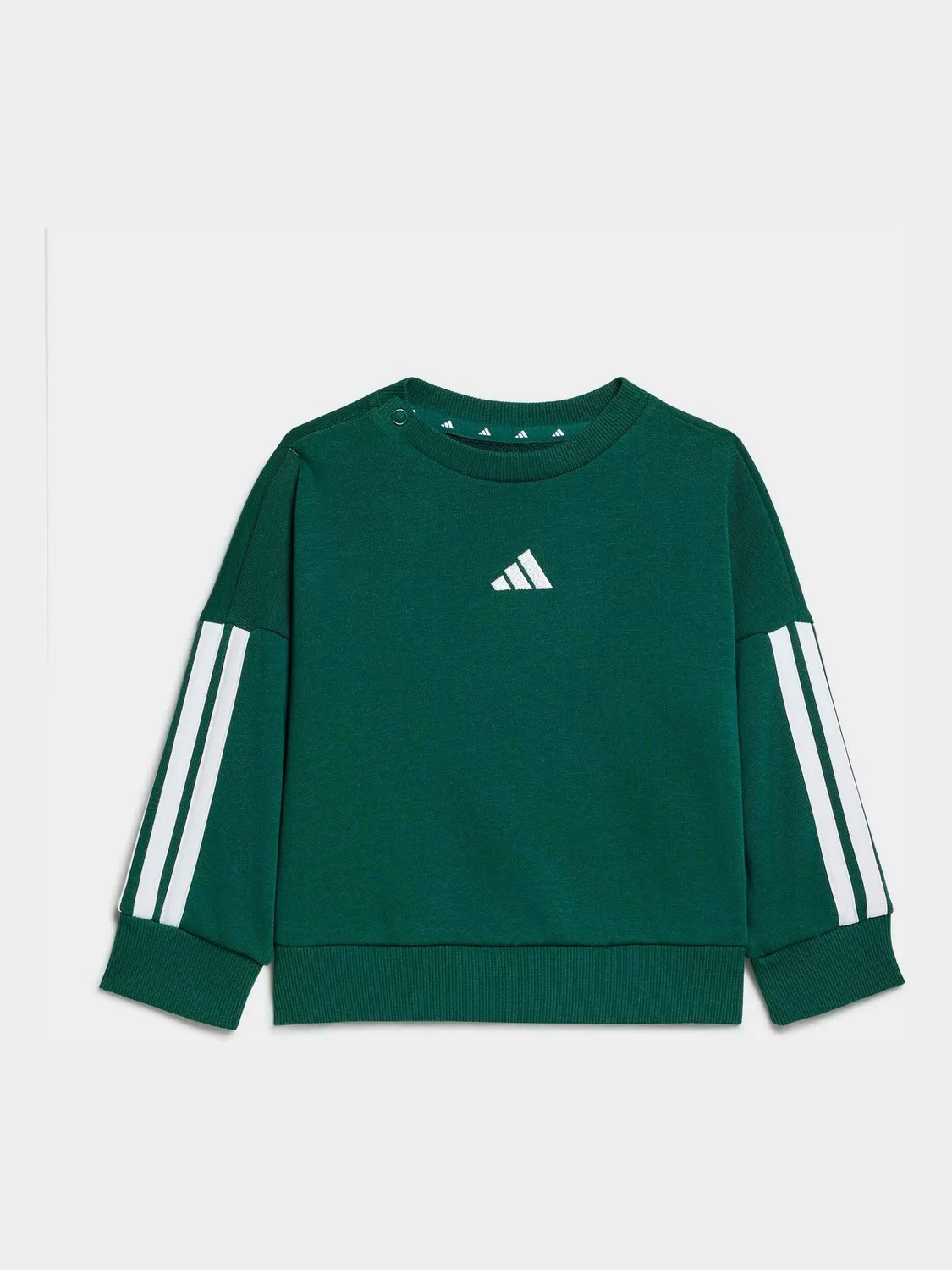 Спортивный костюм для малышей adidas, зеленый — фото 2