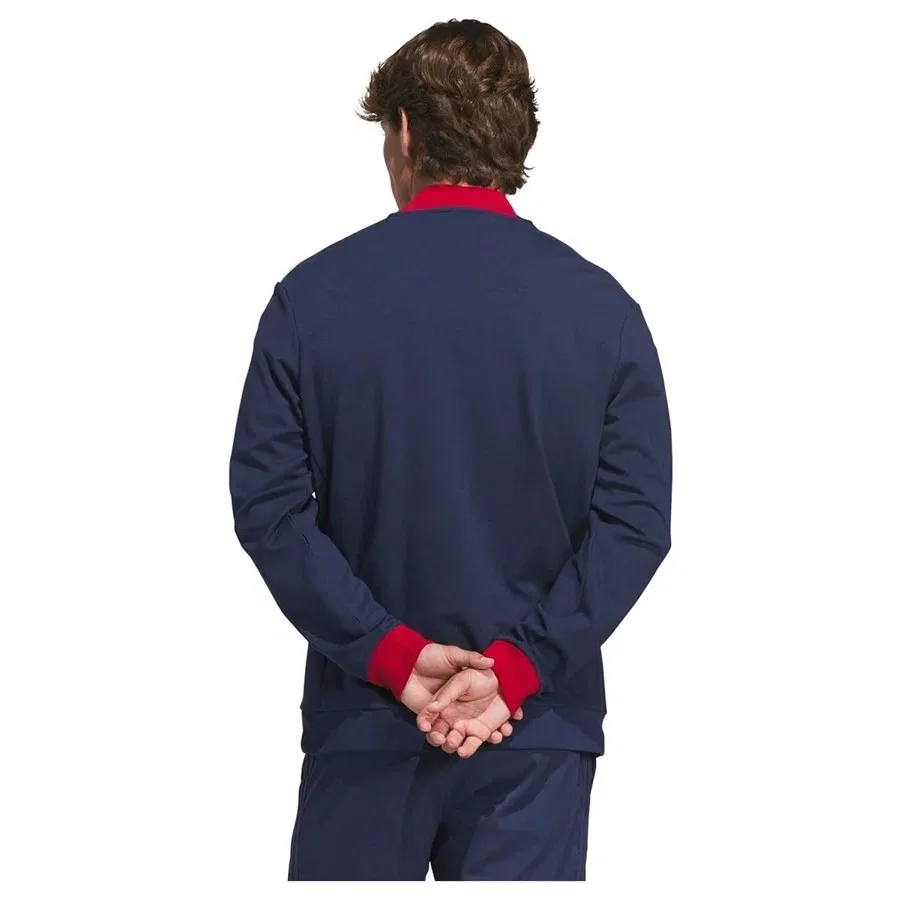 Спортивный свитшот с четверть-молнией F 3 Str 1/4 Zip adidas, Синий — фото 4