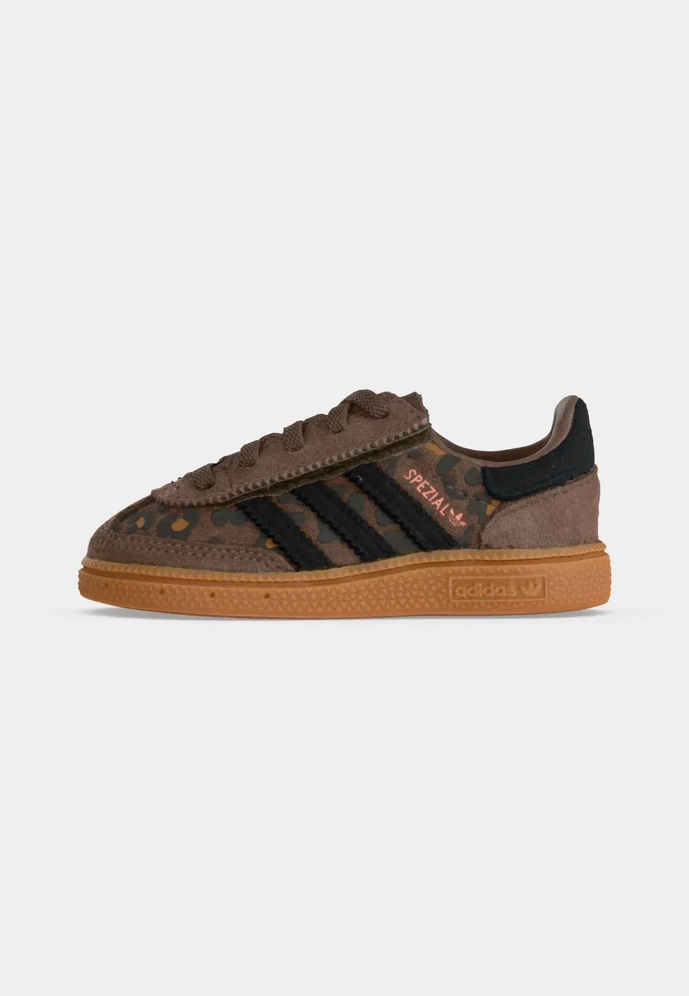 Специальные кроссовки для гандбола унисекс - кроссовки Adidas Originals, Earth Strata/Core Black/Glow Pink — фото 2
