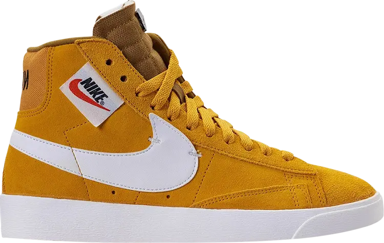 Кроссовки Nike Wmns Blazer Mid Rebel XX 'Yellow Ochre', желтый