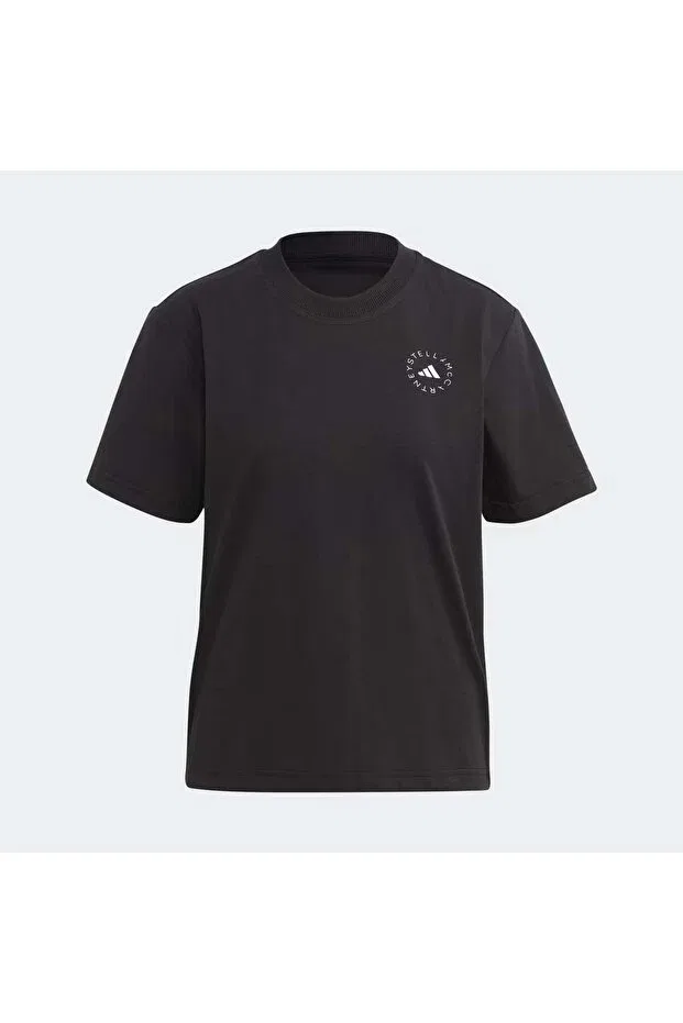 Женская футболка с принтом Regular Sportswear Adidas, Black — фото 4