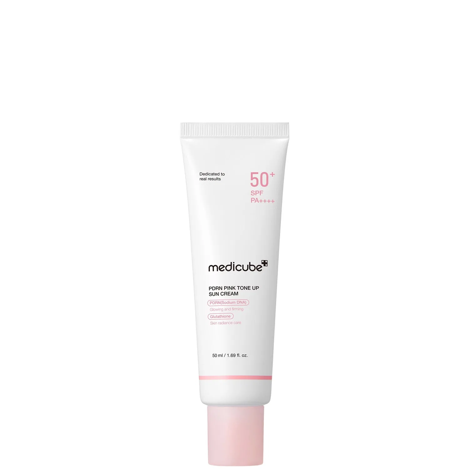 Солнцезащитный крем с тонирующим эффектом PDRN Pink Tone Up Sun Cream Medicube, 50 мл