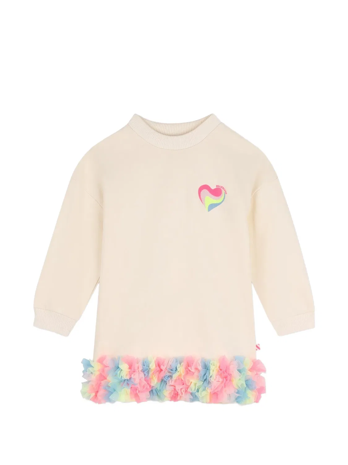 Платье с узором Billieblush, нейтральные цвета