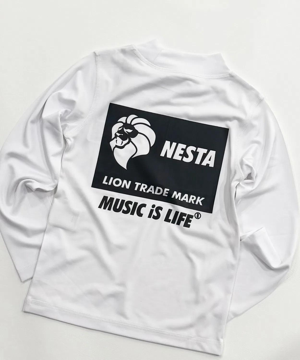 Детский лонгслив для плавания с принтом NESTA BRAND, Белый