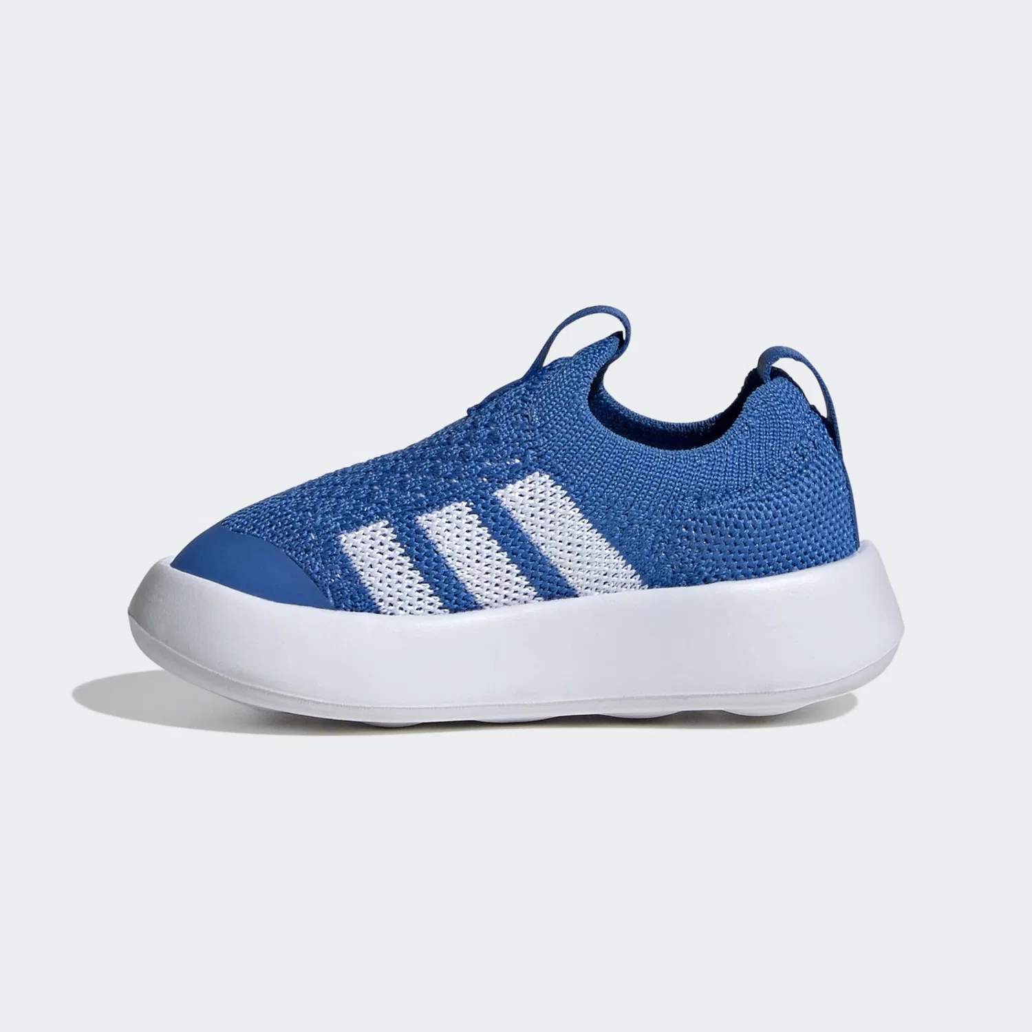 Детские кроссовки-слипоны с технологией Bubblecomfy Adidas Sportswear, Bright Royal/Ftwr White/Core Black — фото 2