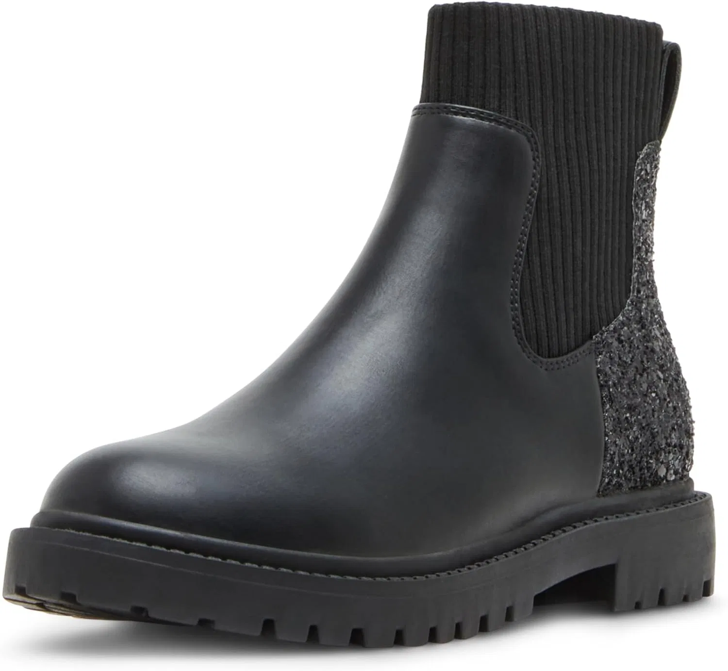 Детские сапоги для девочек Lilyana Steve Madden, Black Glitter