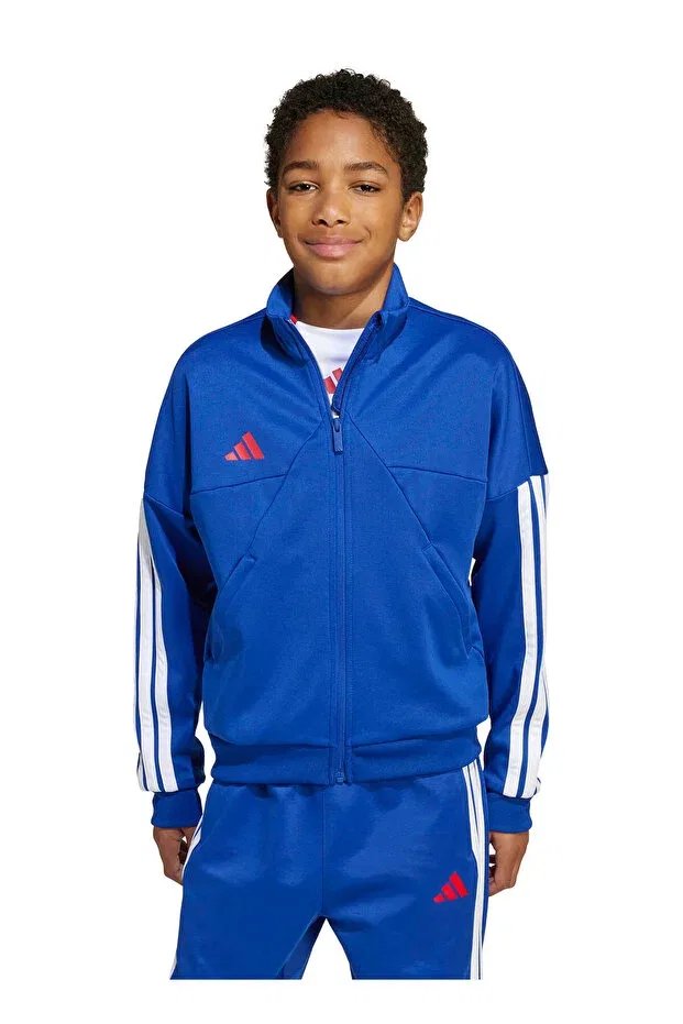 Детское для мальчиков худи с длинным рукавом Adidas, Blue