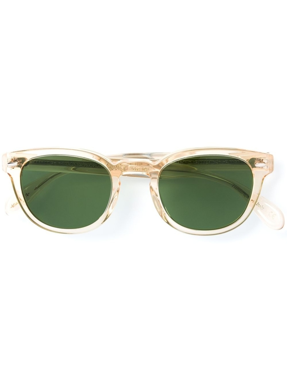 

Oliver Peoples солнцезащитные очки 'Sheldrake', желтый