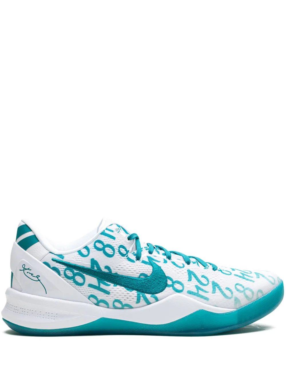 

Кроссовки Kobe 8 Protro Radiant Emerald Nike, белый