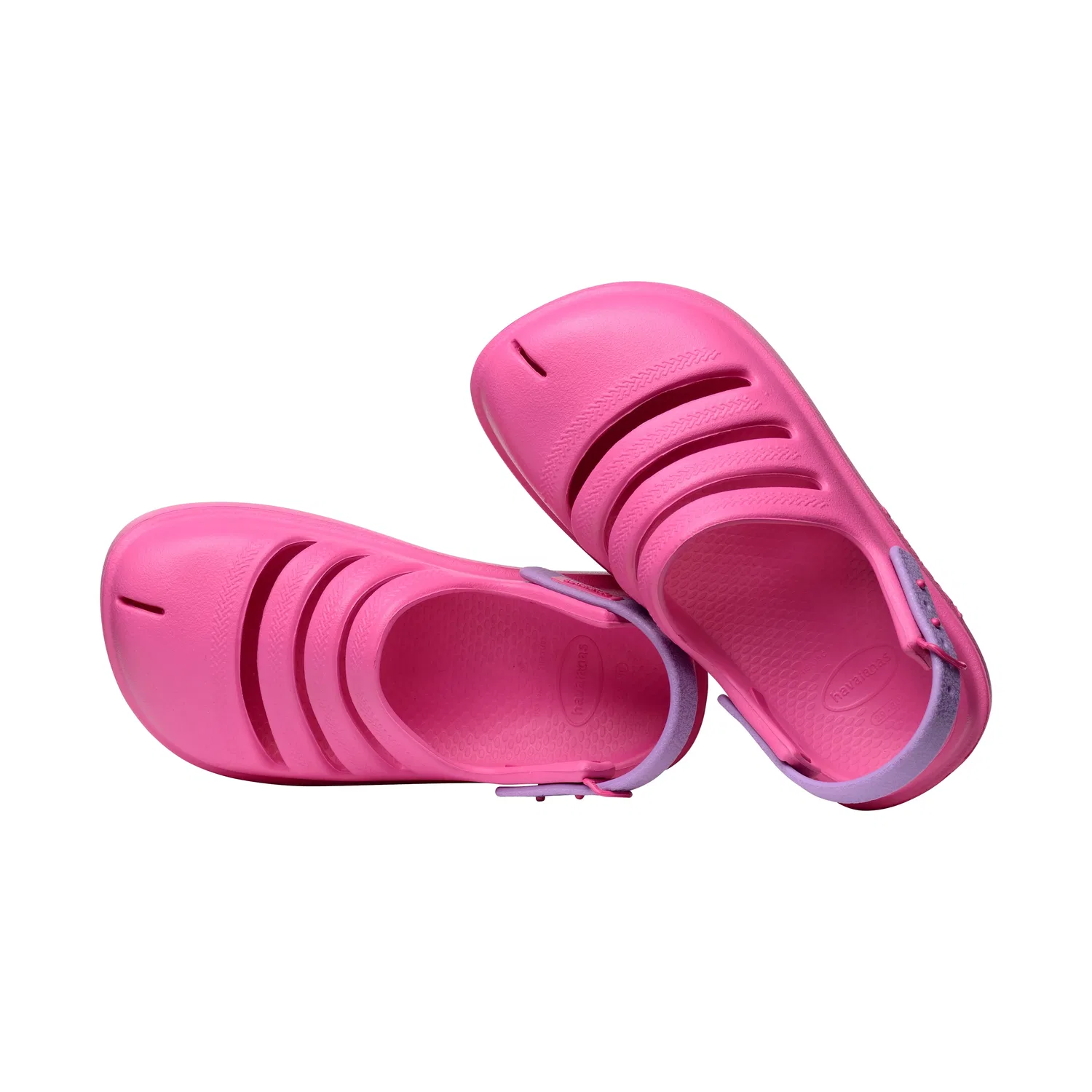 Сабо с ремешком детский Havaianas, розовый — фото 3