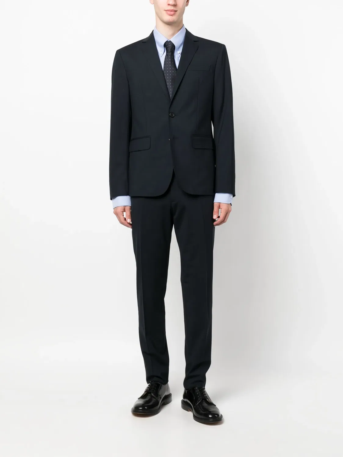 DSQUARED2 Костюм-двойка однобортный черный — фото 2