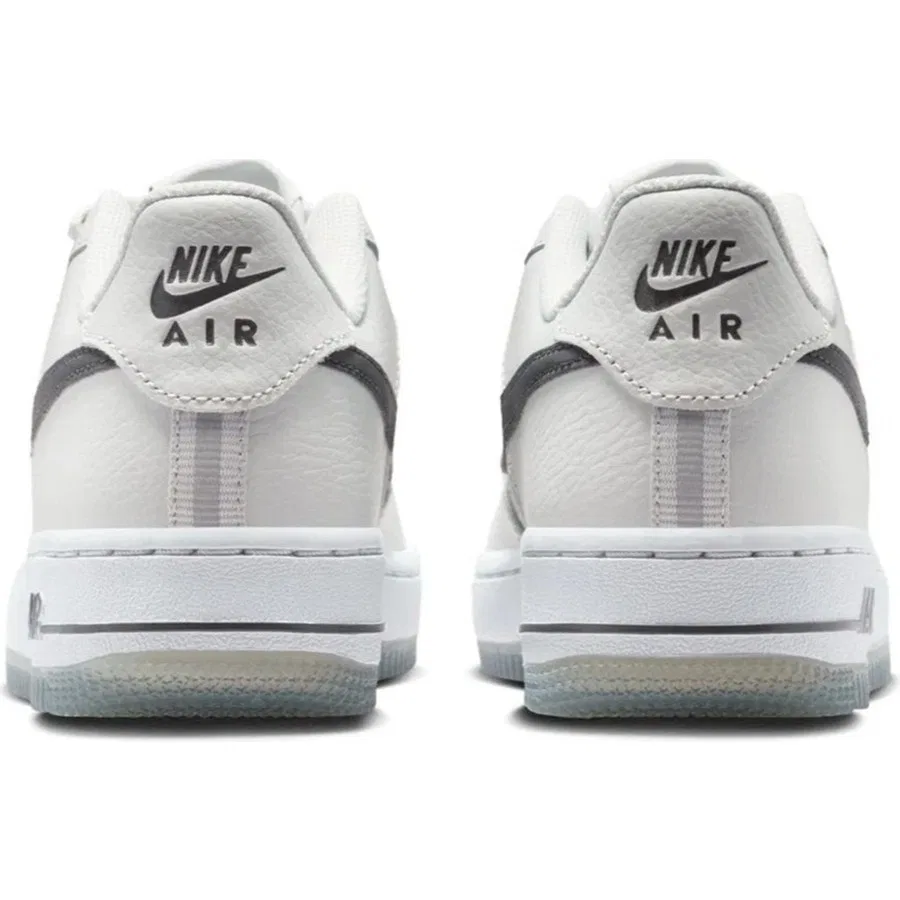 Кроссовки повседневные из натуральной кожи Air Force 1 GS Nike, Серый — фото 4