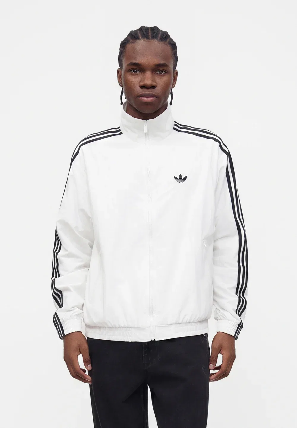 Firebird - тренировочная куртка Adidas Originals, White/Black