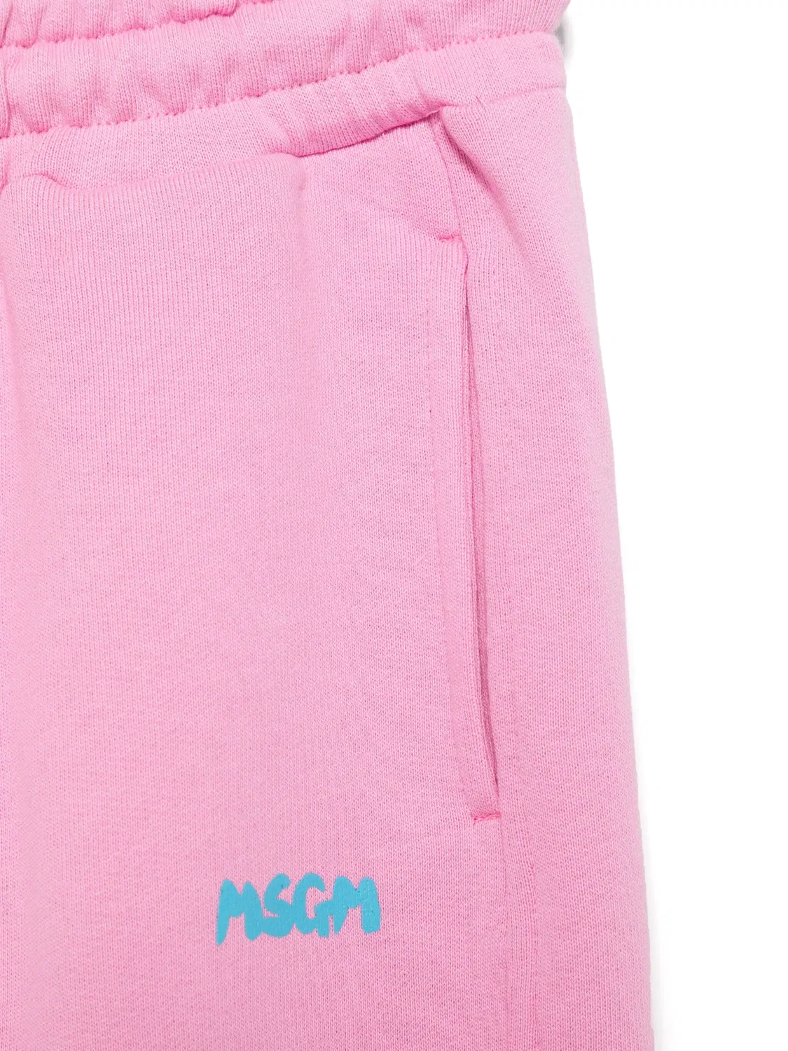 Штаны для треков с логотипом MSGM, розовый — фото 3