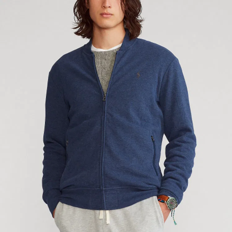 Мужская бейсбольная куртка Polo Ralph Lauren, Marine Blue — фото 3