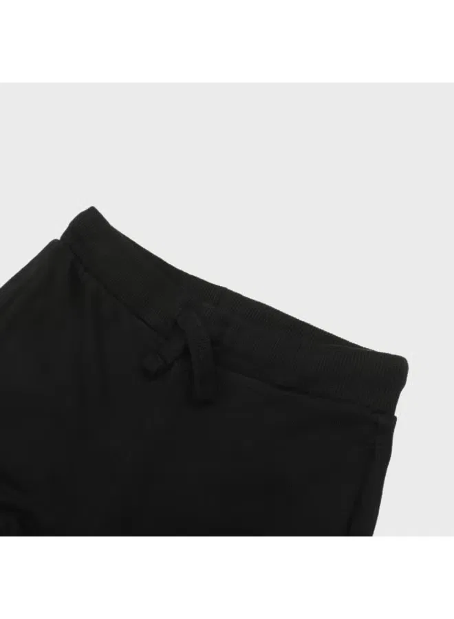 Шорты мягкие удобные универсальные Zara, черный — фото 4